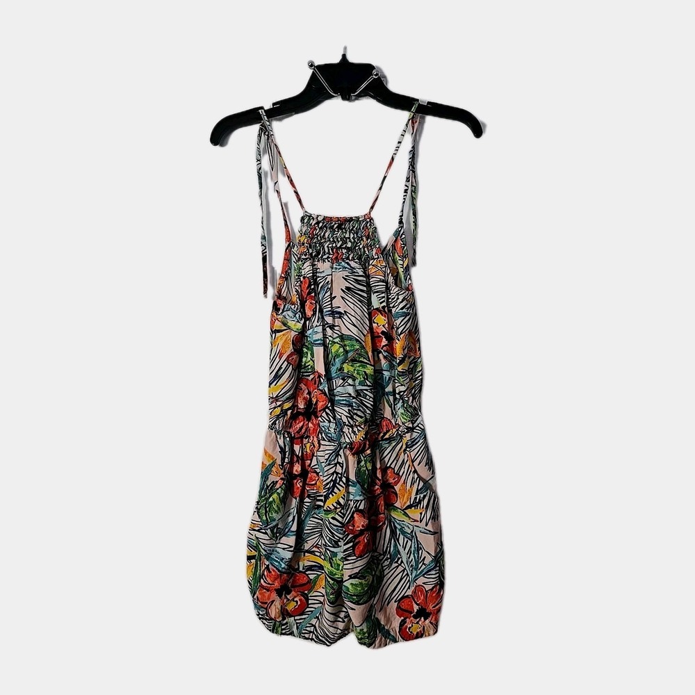 Jessica Simpson Romper Womans Size XS Hawaiian Print
